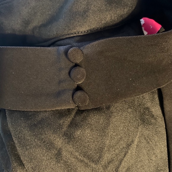 Vince Camuto Black halter cascade dress - Picture 9 of 11